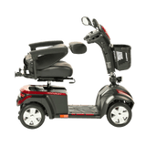 Drive Medical Ventura 4-Wheel Mobility Scooter With Closed Seat Side View