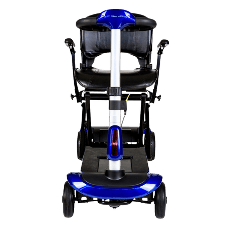 Drive Medical Zoome Auto-Flex Folding Travel Scooter Front View