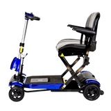 Drive Medical Zoome Auto-Flex Folding Travel Scooter Side View
