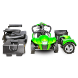 Pearl Green EV Rider CityCruzer 4 Wheel Mobility Scooter 5 Parts