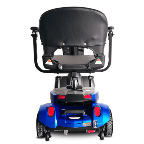 Blue EV Rider CityCruzer 4 Wheel Mobility Scooter - Rear View