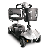 Silver EV Rider CityCruzer 4 Wheel Mobility Scooter - Angled View
