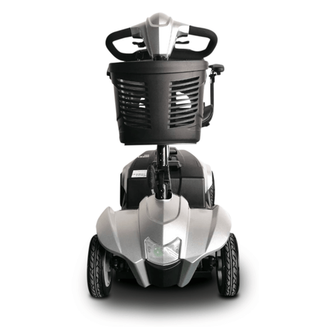 Silver EV Rider CityCruzer 4 Wheel Mobility Scooter - Front View