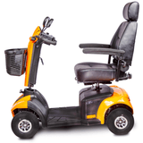 Sunset Orange EV Rider CityRider 4 Wheel Mobility Scooter - Side View