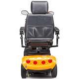 Sunset Orange EV Rider CityRider 4 Wheel Mobility Scooter - Rear View