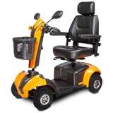 Sunset Orange EV Rider CityRider 4 Wheel Mobility Scooter - Angled View