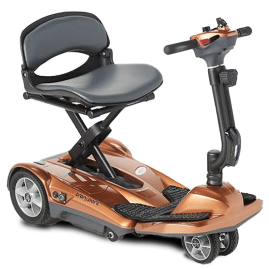 Copper EV Rider Transport AF+ Mobility Scooter Open Box - Angled View