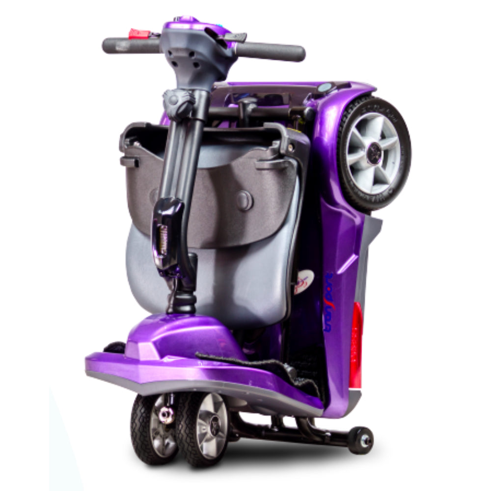 Plum EV Rider Transport M Travel Folding Mobility Scooter Folded