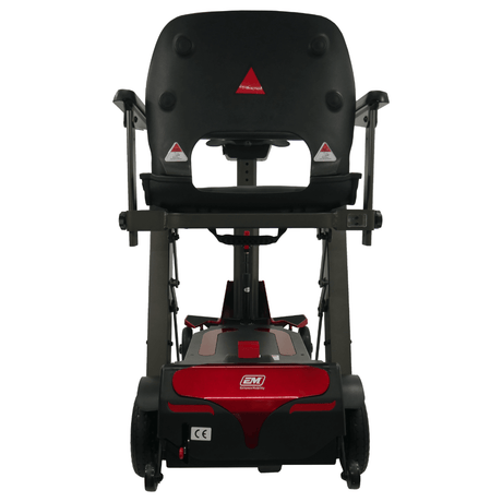 Enhance Mobility Mojo MJ100 Mobility Scooter Red Back View