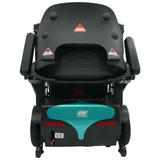 Enhance Mobility Mojo MJ101 Auto-Fold Lightweight Mobility Scooter Aqua Back View