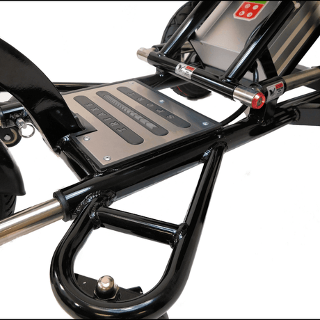 Enhance Mobility TRIAXE Sport T3045 Mobility Scooter Black Wheels View