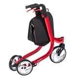 Folded Drive Medical Nitro Duet Rollator and Transport Chair 