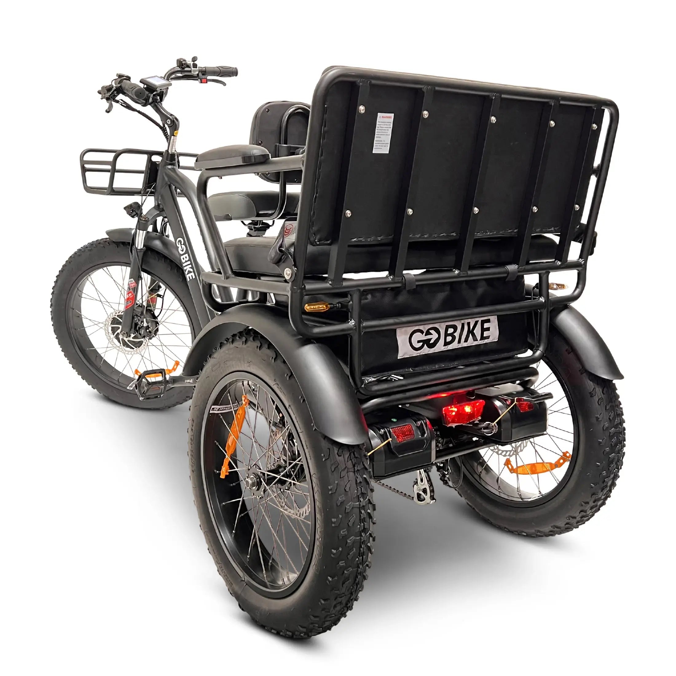 GOBIKE FORTE Electric Tricycle With Rear Seat-My Perfect Scooter