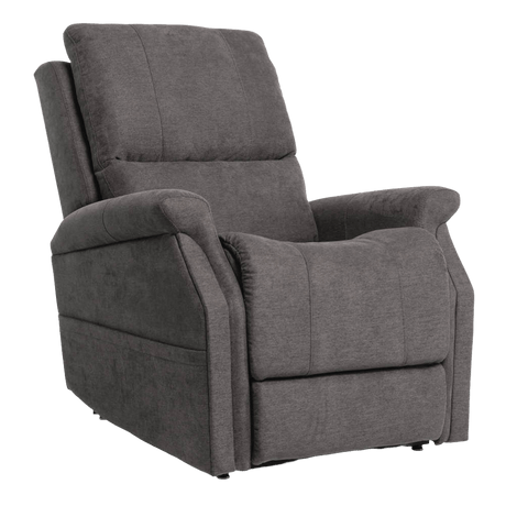 Gray Pride Mobility Vivalift Metro 2 PLR-925 Lift Chair Angled View