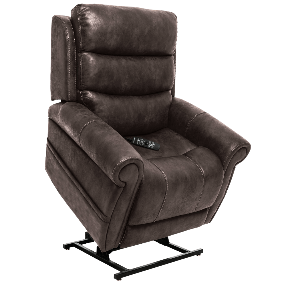 Partially Lifted Astro Grey Pride Mobility VivaLift Tranquil 2 PLR-935 Lift Chair