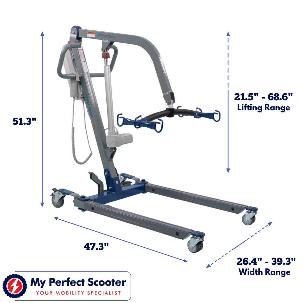 Protekt 600 Hoyer Electric Patient Lift (600 lb. Capacity)