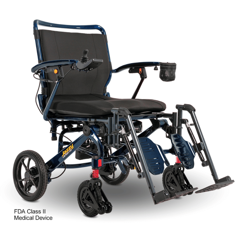 Jazzy® Carbon HD Carbon Fiber Heavy Duty Travel Powerchair