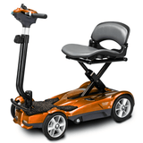 Jupiter Gold EV Rider 4AF Automatic Folding Mobility Scooter - Angled View