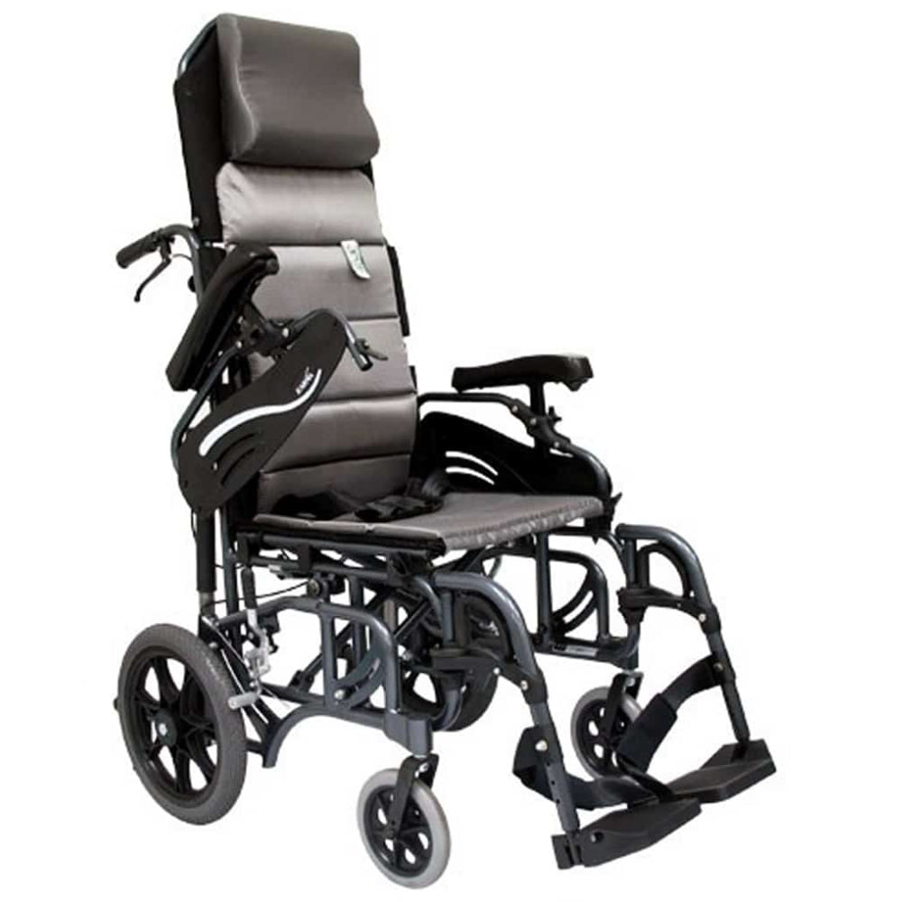 Karman Healthcare VIP-515-TP Tilt-in-Space Transport Wheelchair-My Perfect Scooter