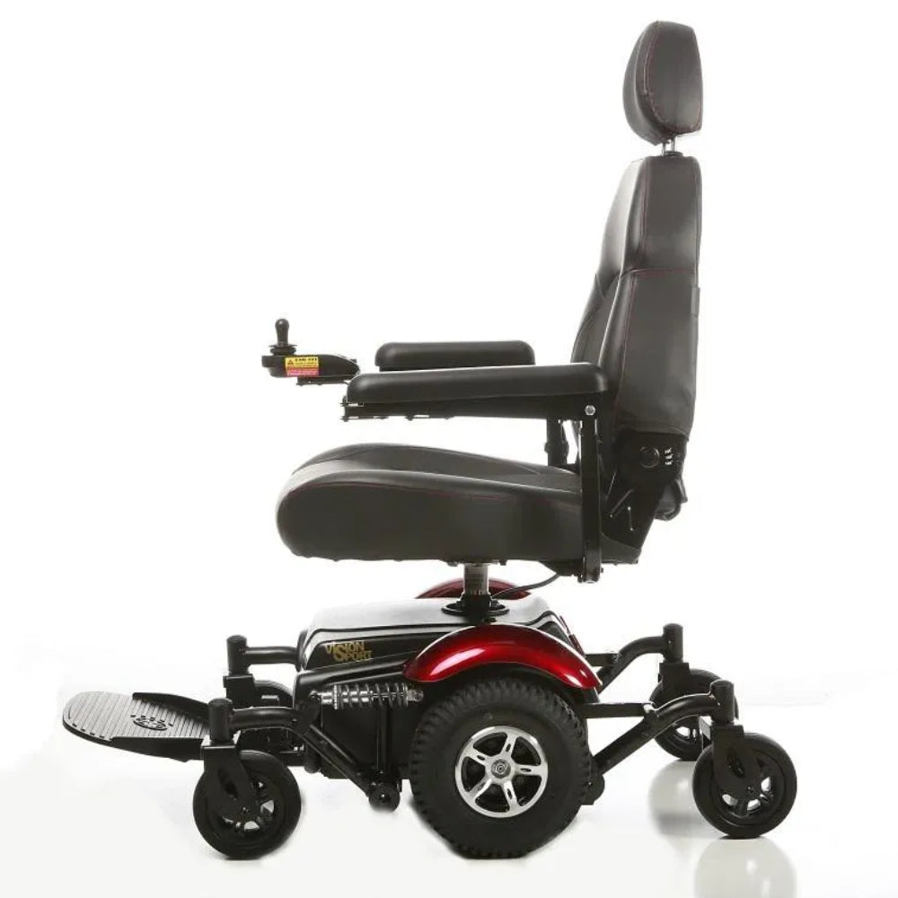 Merits USA Vision Sport P326A Mid-Wheel Power Wheelchair-My Perfect Scooter