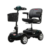 Emerald Metro Mobility M1 Portable 4-Wheel Mobility Scooter - Angled View