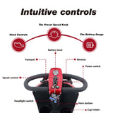 Metro Mobility Max Plus Indoor & Outdoor Mobility Scooter - Intuitive Controls
