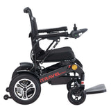 Black Metro Mobility iTravel Plus Power Wheelchair - Side View