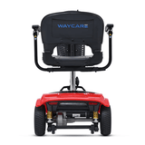 Red Metro Mobility Waycare Elite4 - Back View