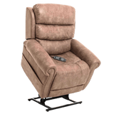 Partially Lifted Astro Mushroom Pride Mobility VivaLift Tranquil 2 PLR-935 Lift Chair