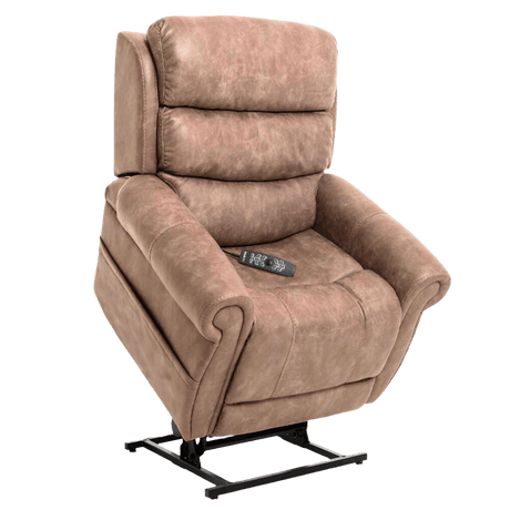 Partially Lifted Astro Mushroom Pride Mobility VivaLift Tranquil 2 PLR-935 Lift Chair