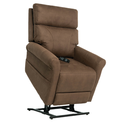 Partially Lifted Granite Color Pride Mobility VivaLift Urbana 2 PLR-965 Lift Chair