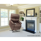 Partially Lifted Stone Color Pride Mobility Essential LC-250 Power Lift Chair