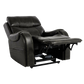 Partially Reclined Steel Pride Mobility Vivalift Atlas Plus PLR-2985 Lift Chair with Extended Leg Rest