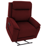 Syrah Color Pride Sitting Pretty Lift Chair Evolution LC-435 - Lifted Position - Angled View