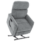 Shale Color Pride Sitting Pretty Lift Chair Genesis LC-150 -  Lifted Position - Angled View