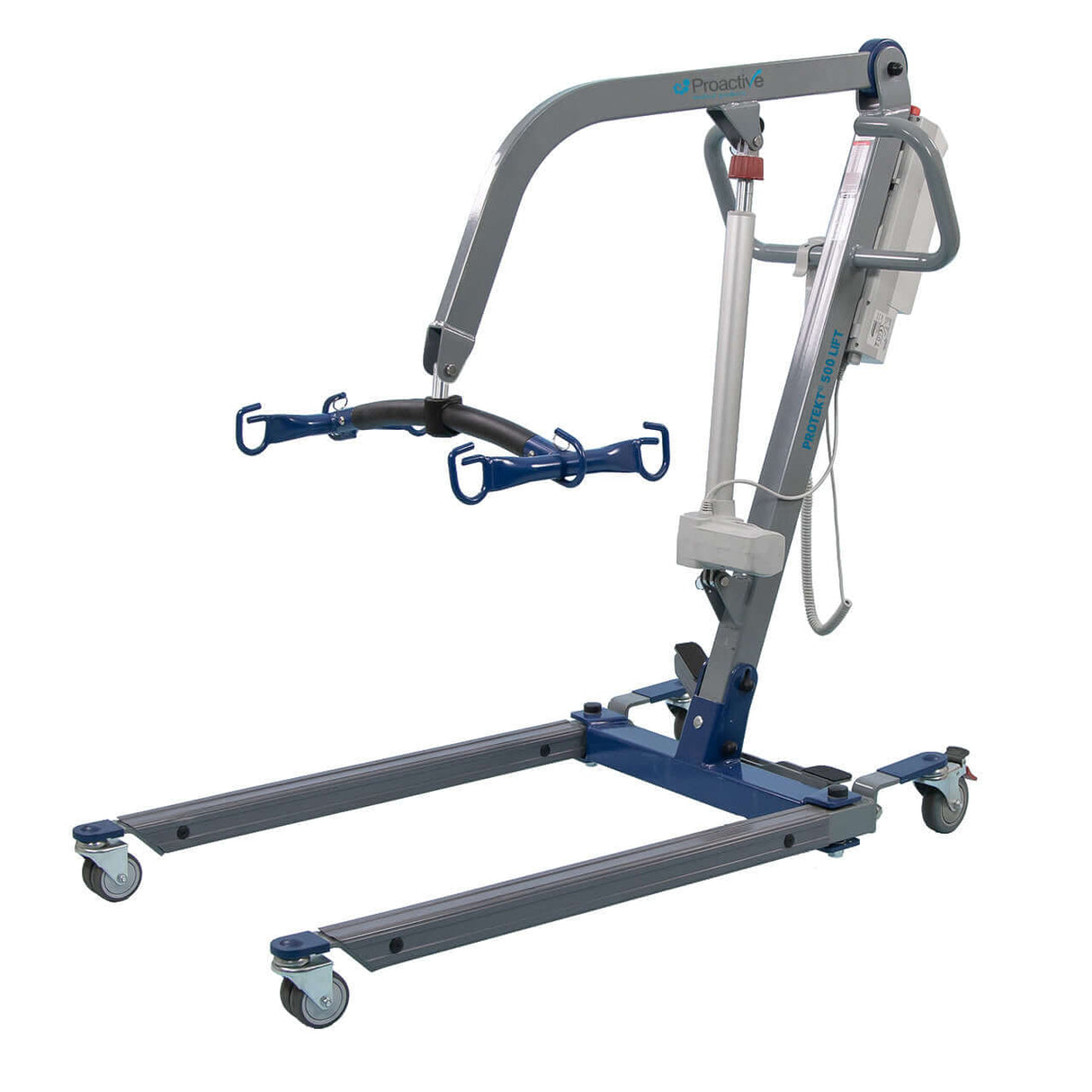 Proactive Medical Protekt 500 Electric Patient Lift (500 lb. Capacity) - Angled View 