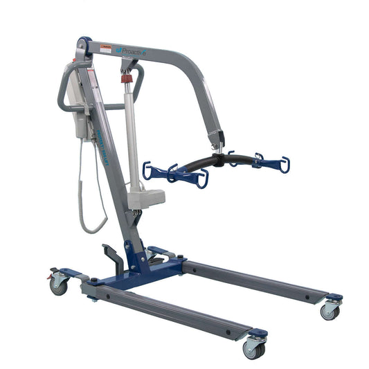 Proactive Medical Protekt 500 Electric Patient Lift (500 lb. Capacity) - Angled View