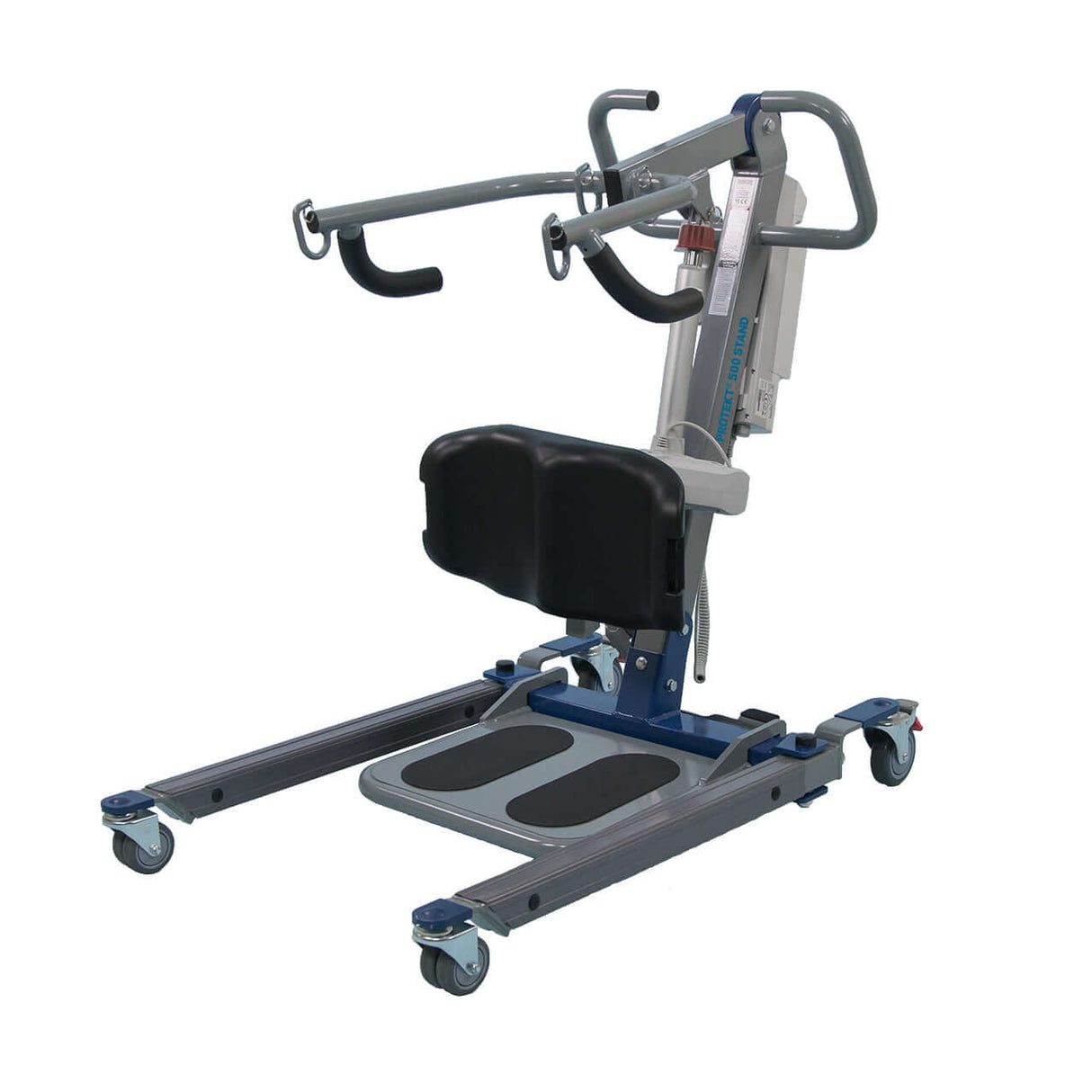 Proactive Medical Protekt 500 Electric Sit-to-Stand Lift (500 lb. Capacity) - Angled View