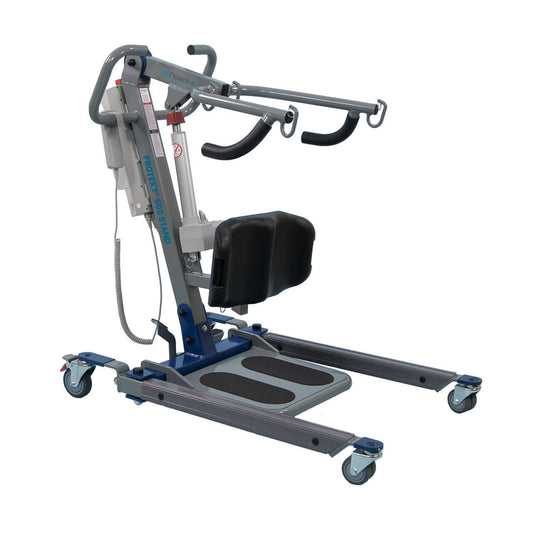 Proactive Medical Protekt 500 Electric Sit-to-Stand Lift (500 lb. Capacity) - Angled View