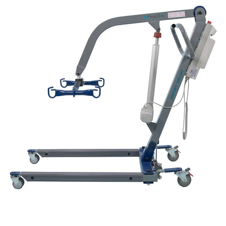 Proactive Medical Protekt 600 Electric Patient Lift (600 lb. Capacity) - Side View