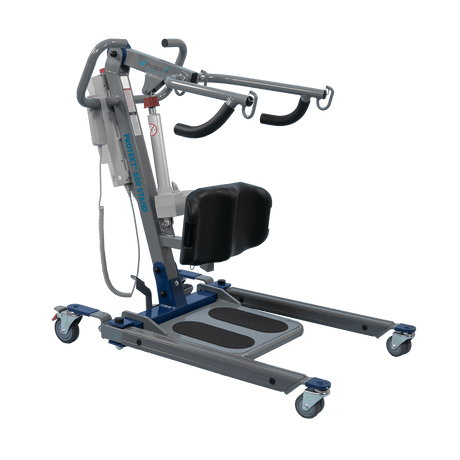 Proactive Medical Protekt 600 Electric Sit-to-Stand Lift (600 lb. Capacity) - Angled View