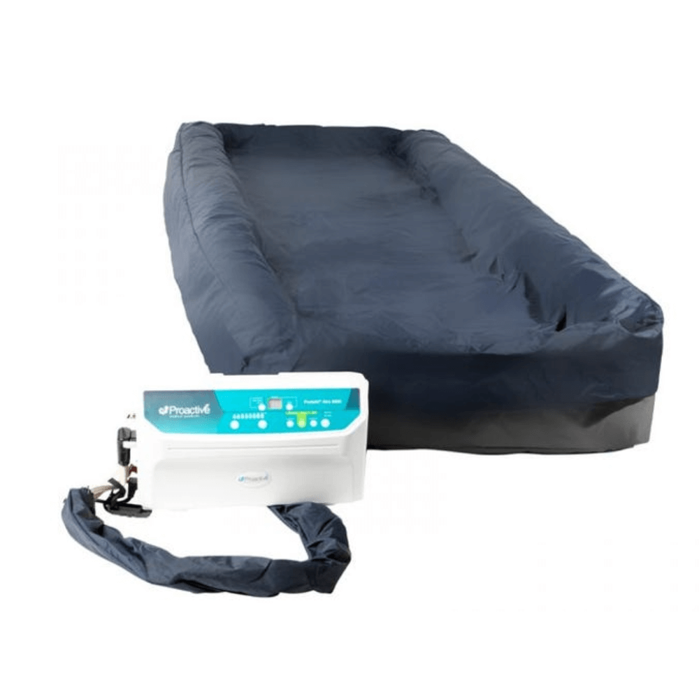 Proactive Medical Protekt Aire 8900 Alternating Pressure and Pulsation Mattress System - Angled View