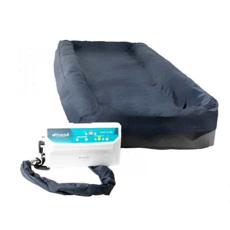 Proactive Medical Protekt Aire 8900 Alternating Pressure and Pulsation Mattress System - Angled View