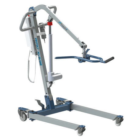 Proactive Medical Protekt All-In-One Folding Car Transfer Electric Patient Lift (350 lbs. Capacity) - Angled View
