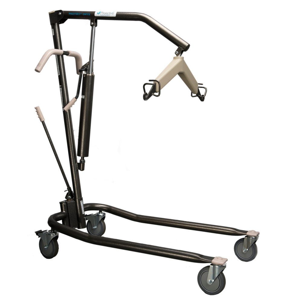 Proactive Medical Protekt Onyx Hydraulic/Manual Patient Lift (450 lbs. Capacity)-My Perfect Scooter