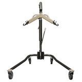 Proactive Medical Protekt Onyx Hydraulic/Manual Patient Lift (450 lbs. Capacity) Base Opened- Front View