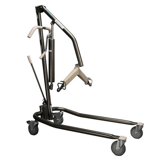 Proactive Medical Protekt Onyx Hydraulic/Manual Patient Lift (450 lbs. Capacity) - Angled View