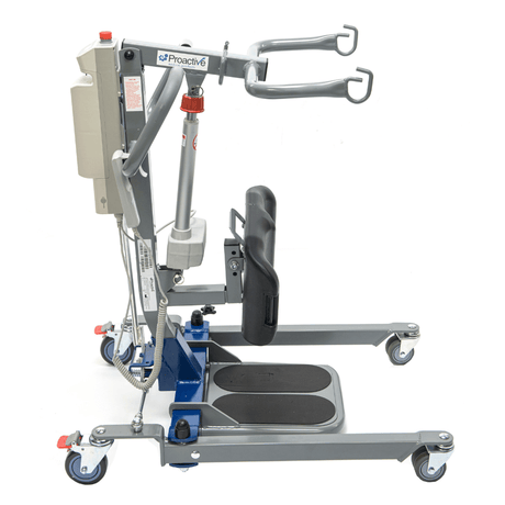 Proactive Medical Protekt Sit-to-Stand Compact 500 Lift (500 lb. Capacity) - Side View