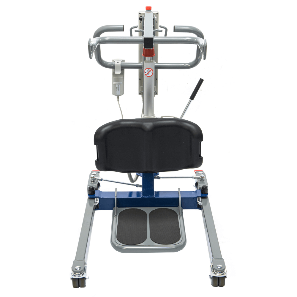 Proactive Medical Protekt Sit-to-Stand Compact 500 Lift (500 lb. Capacity) Lifted - Front View