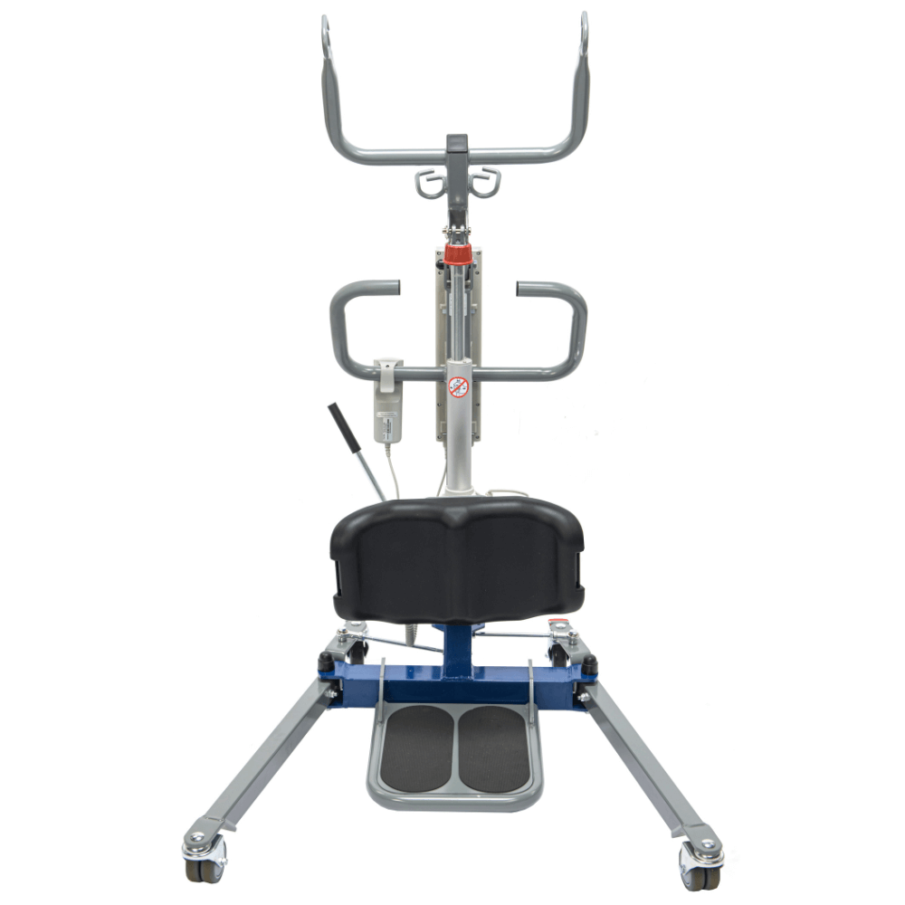 Proactive Medical Protekt Sit-to-Stand Compact 500 Lift (500 lb. Capacity) Base Opened - Front View